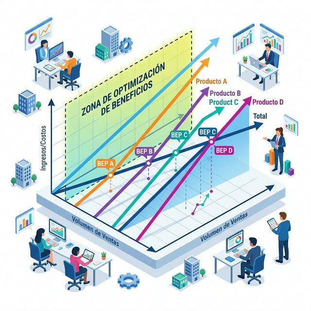 Análisis de Punto de Equilibrio Multiproducto: Para Empresas con Varios Productos