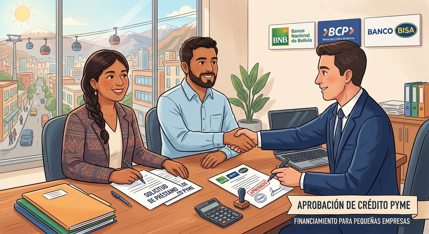 Credito Bancario para PyMEs en Bolivia: BCP, BNB, BISA y FONDESIF — Comparativa y Como Acceder