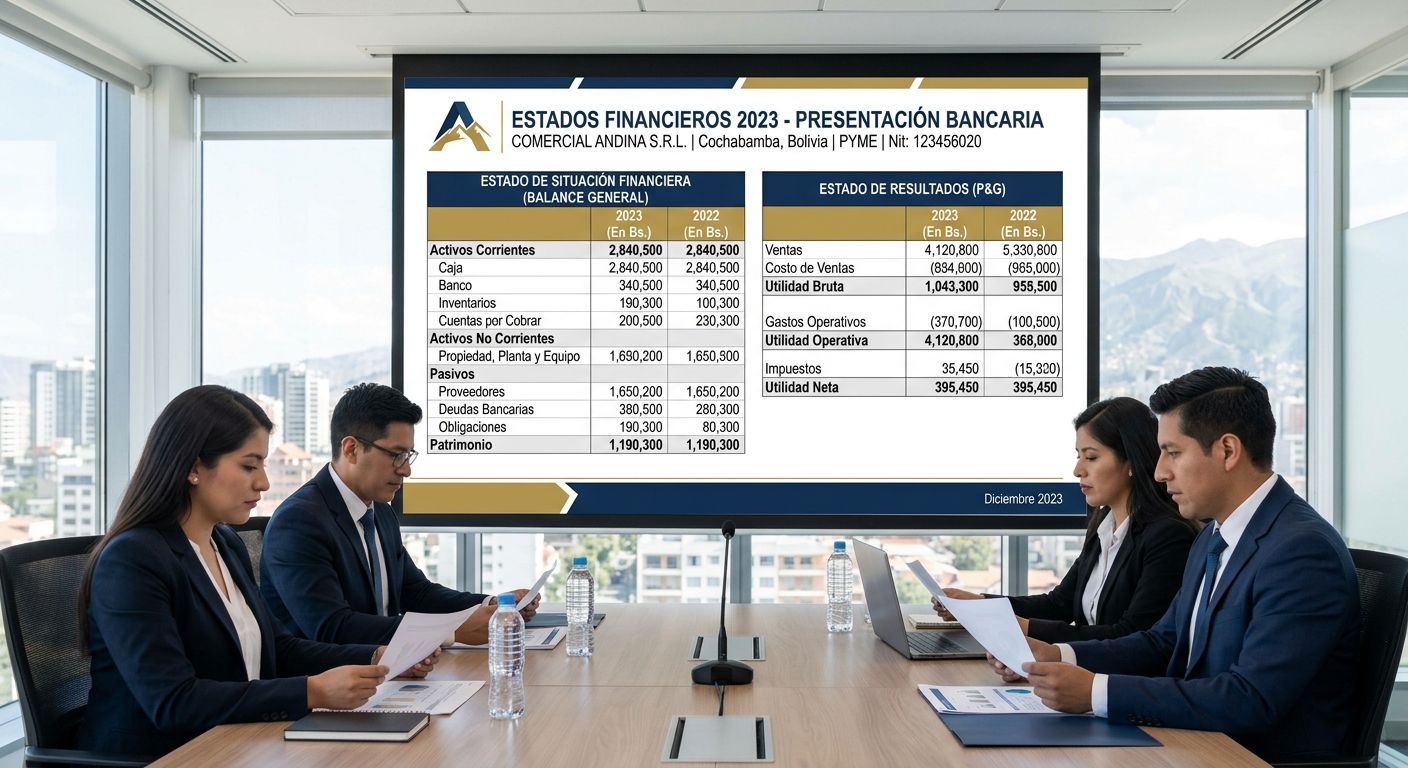 Estados Financieros para PyMEs Bolivianas: Cómo Leer un Balance y un Estado de Resultados para Tomar Mejores Decisiones