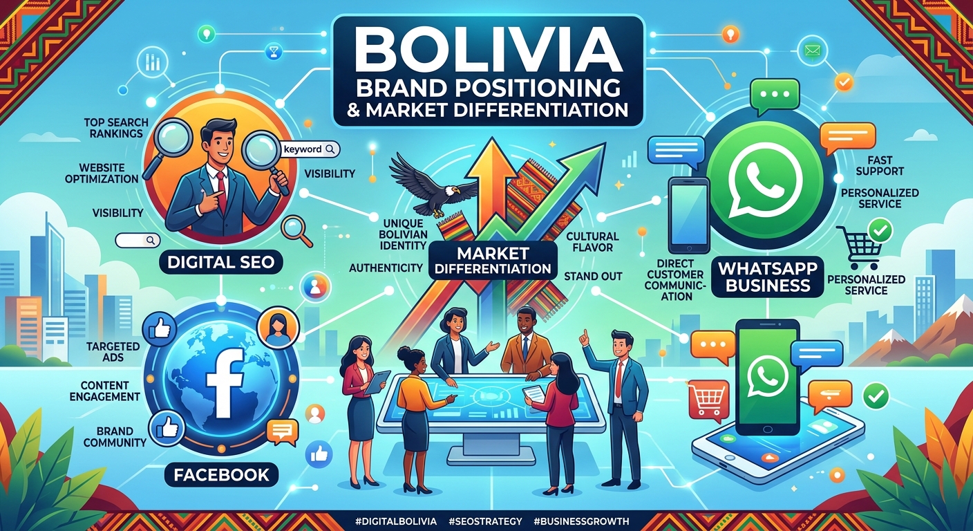 Posicionamiento de Marca en Bolivia: Como Diferenciarse en un Mercado con Alta Informalidad y Baja Digitalizacion