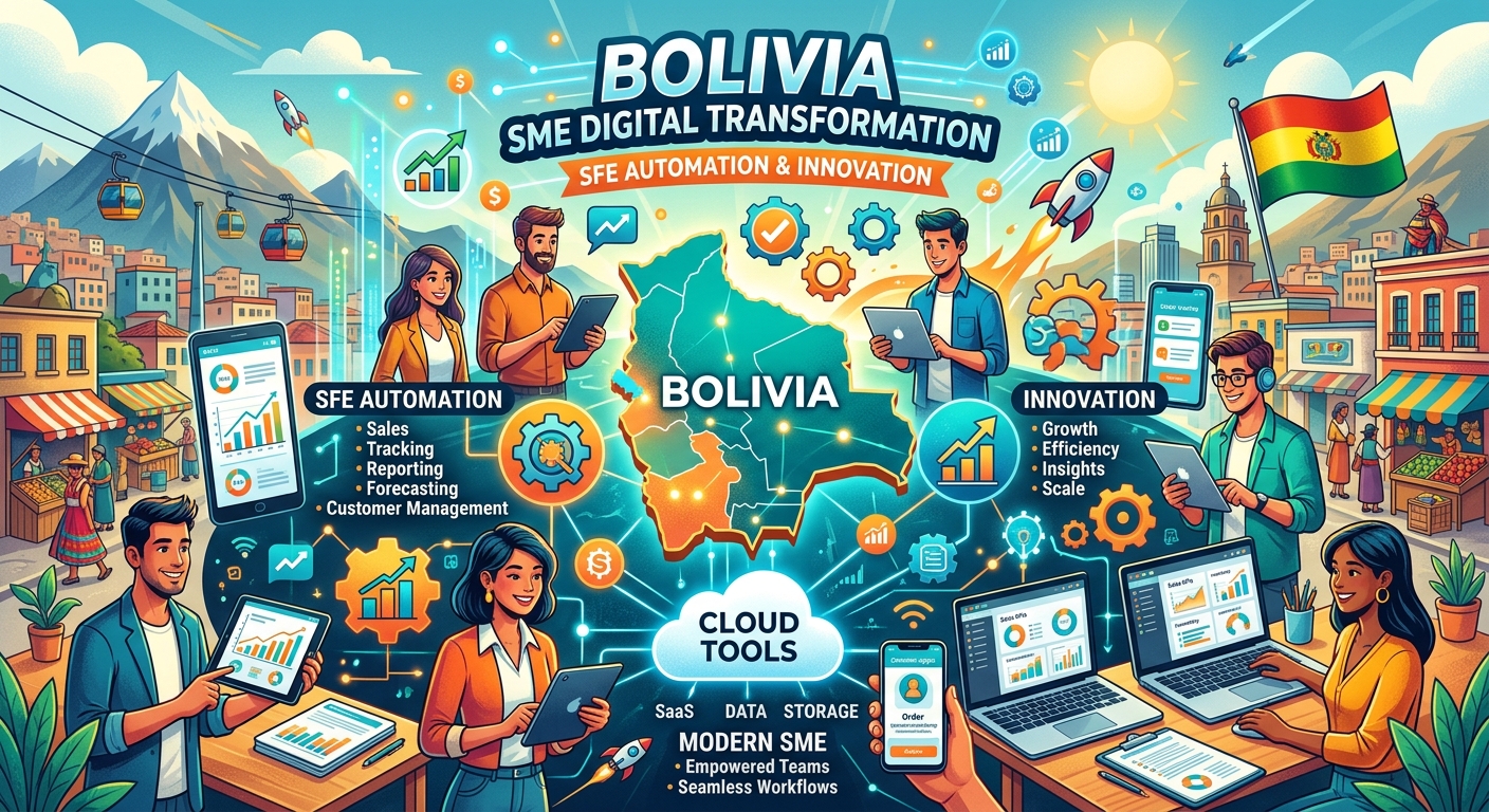 Transformacion Digital de Empresas en Bolivia: Del SFE a la Automatizacion Completa de la Gestion Empresarial