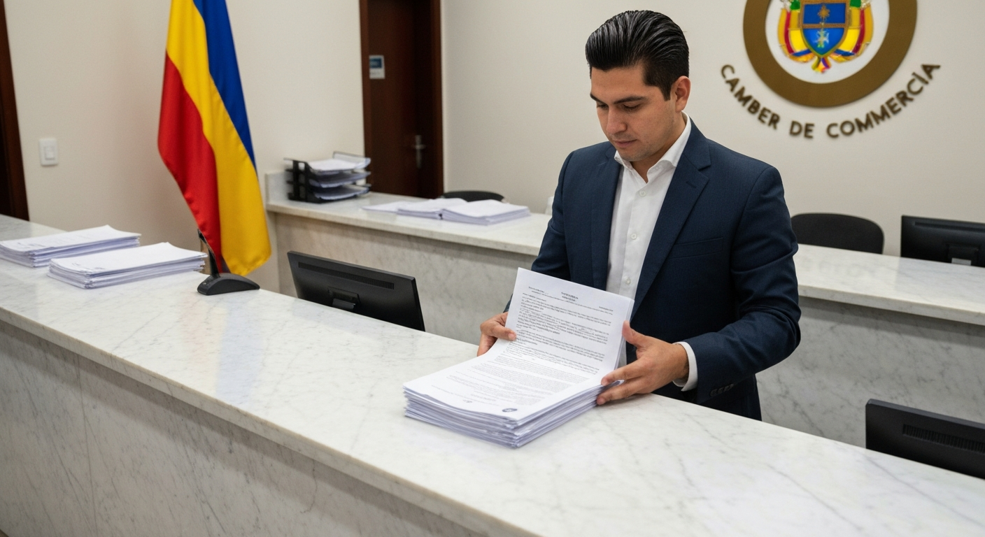 Registro Mercantil en Colombia: Cámara de Comercio, Renovación Anual y lo que Pasa si no la Hace