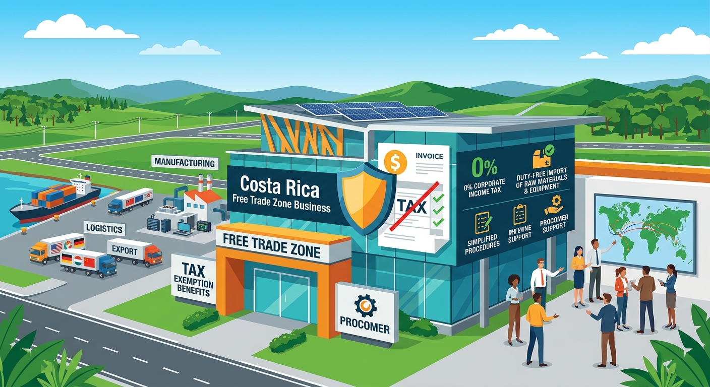 Zonas Francas en Costa Rica: Los Beneficios Fiscales que su Empresa Puede Aprovechar según la Ley 7210