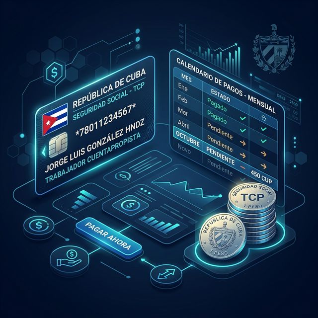 Contribución a la Seguridad Social para TCP y MiPyMES en Cuba