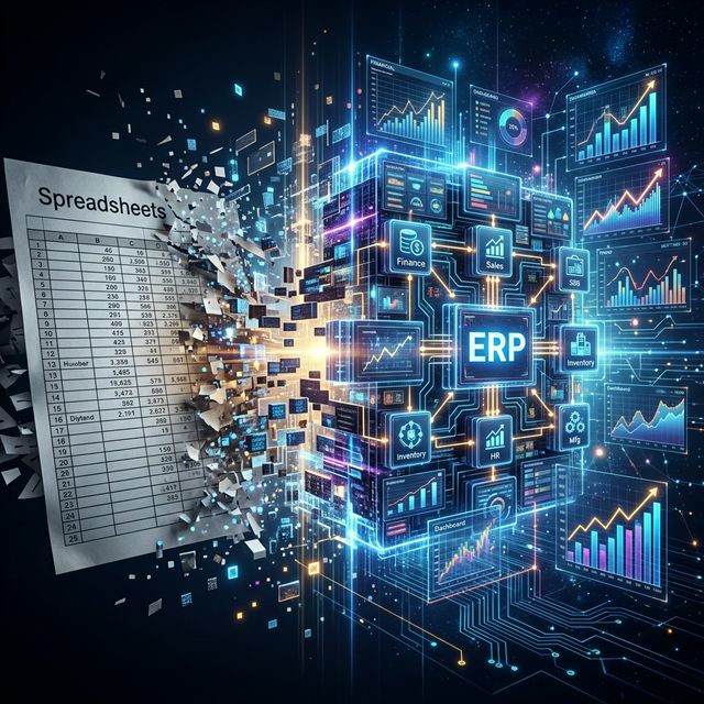 Sistemas ERP: Cuándo Pasar de Excel a Software en Cuba