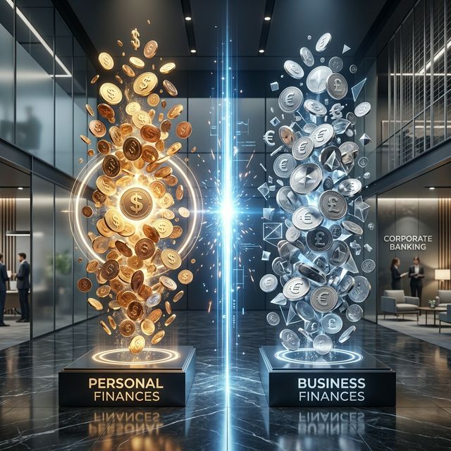 Deje de Mezclar el Dinero: Finanzas Personales vs. del Negocio