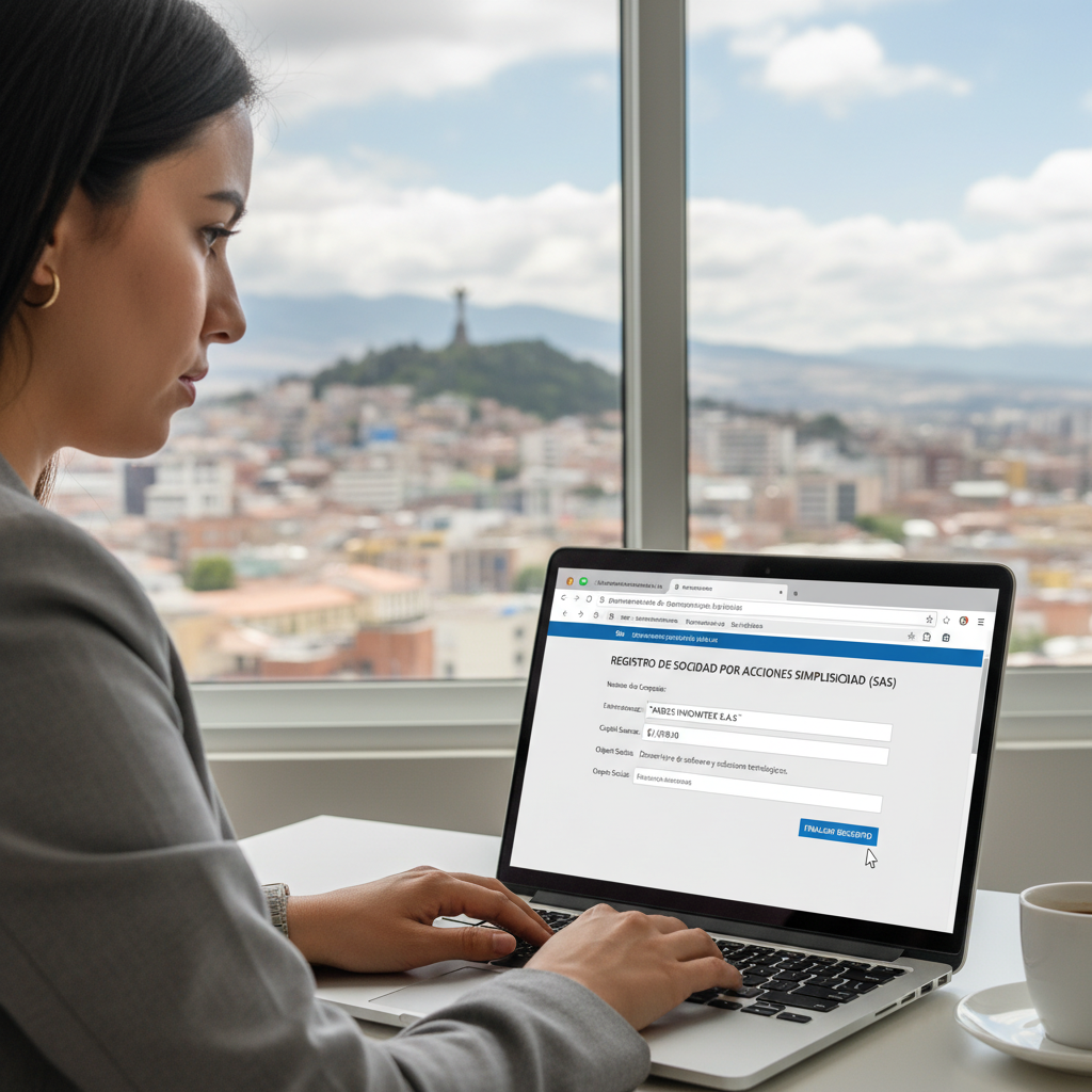 Constituir una SAS en Ecuador en 48 Horas: Portal Online de la SCVS, Sin Capital Mínimo y con un Solo Accionista