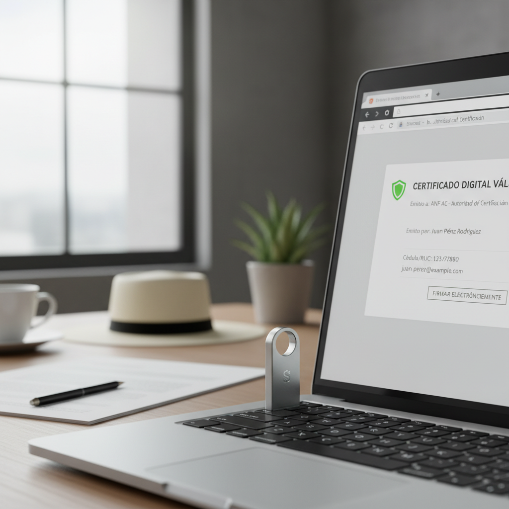 Firma Electrónica en Ecuador: Security Data, ANF o Token — Cuánto Cuesta y Qué Pasa si se le Vence