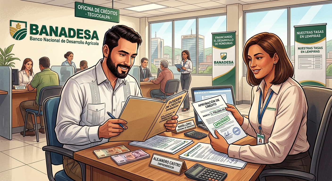 Crédito Bancario para PyMEs en Honduras: BANADESA, BAC, Atlántida, Ficohsa y el Dossier que Siempre le Piden
