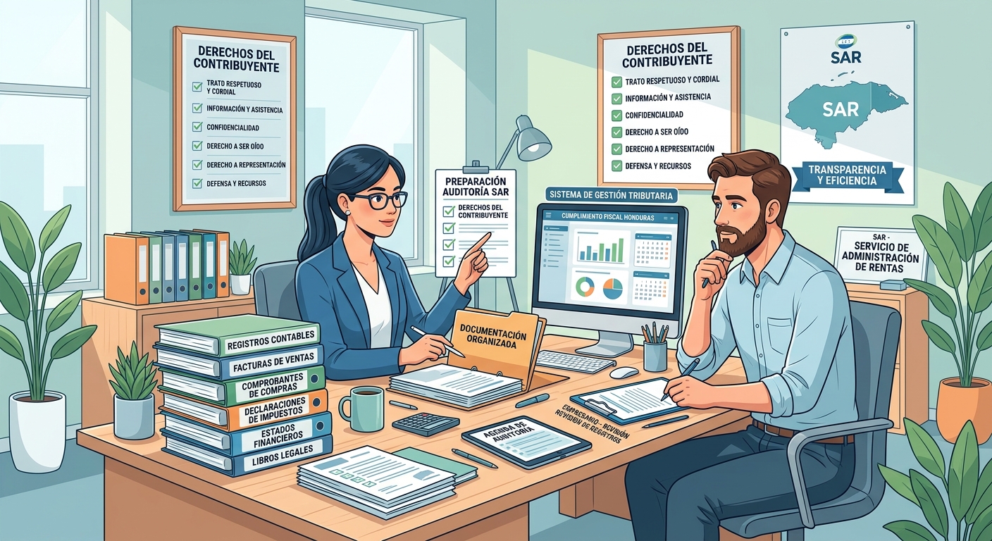 Fiscalización del SAR en Honduras: Qué la Activa, Cómo Prepararse y sus Derechos como Contribuyente