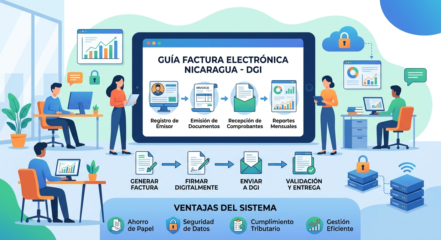 Guía de Factura Electrónica DGI Nicaragua para Empresas en Nicaragua: Todo lo que Necesita Saber