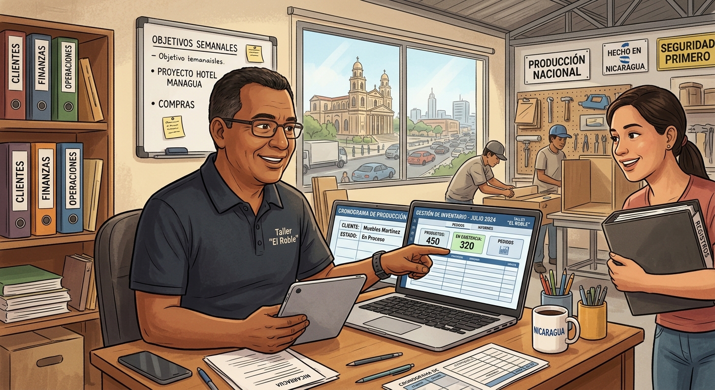 Gestión Empresarial Eficiente en Nicaragua: Guía para Dueños de PyME