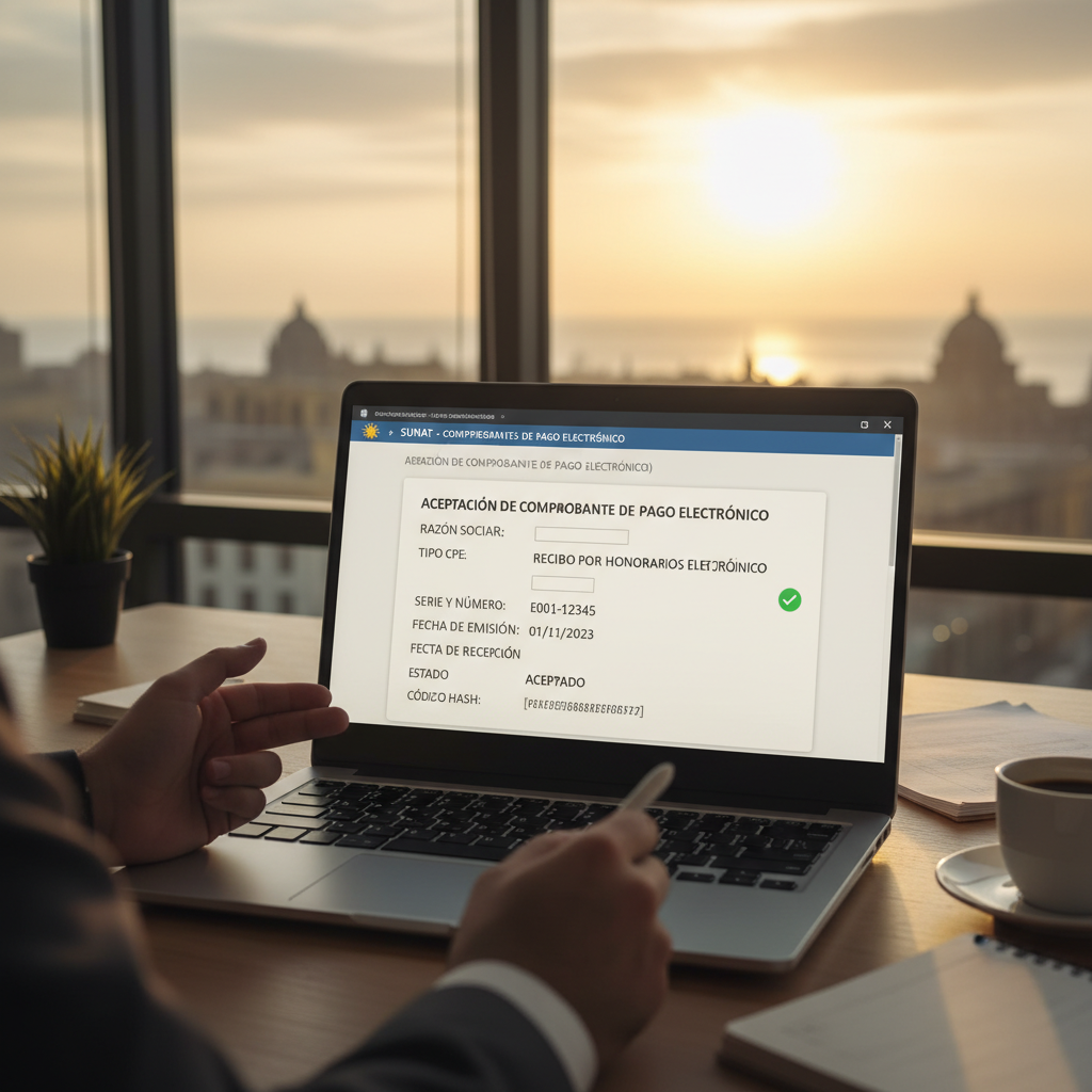CPE en Perú: Tipos de Comprobante Electrónico, el CDR de SUNAT y Por Qué ya No Puede Emitir Facturas en Papel