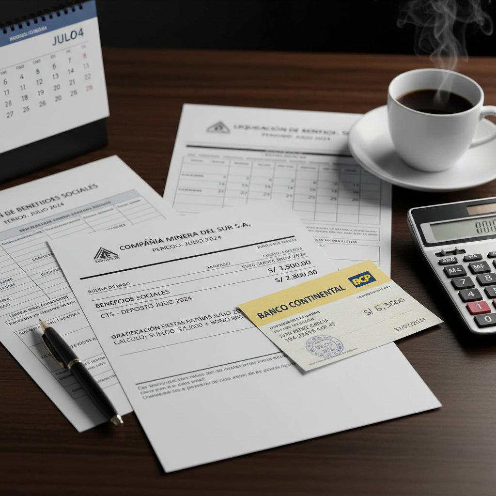 CTS y Gratificaciones en Perú: Cálculo Exacto, Fechas Límite y lo que Pasa si No Deposita a Tiempo