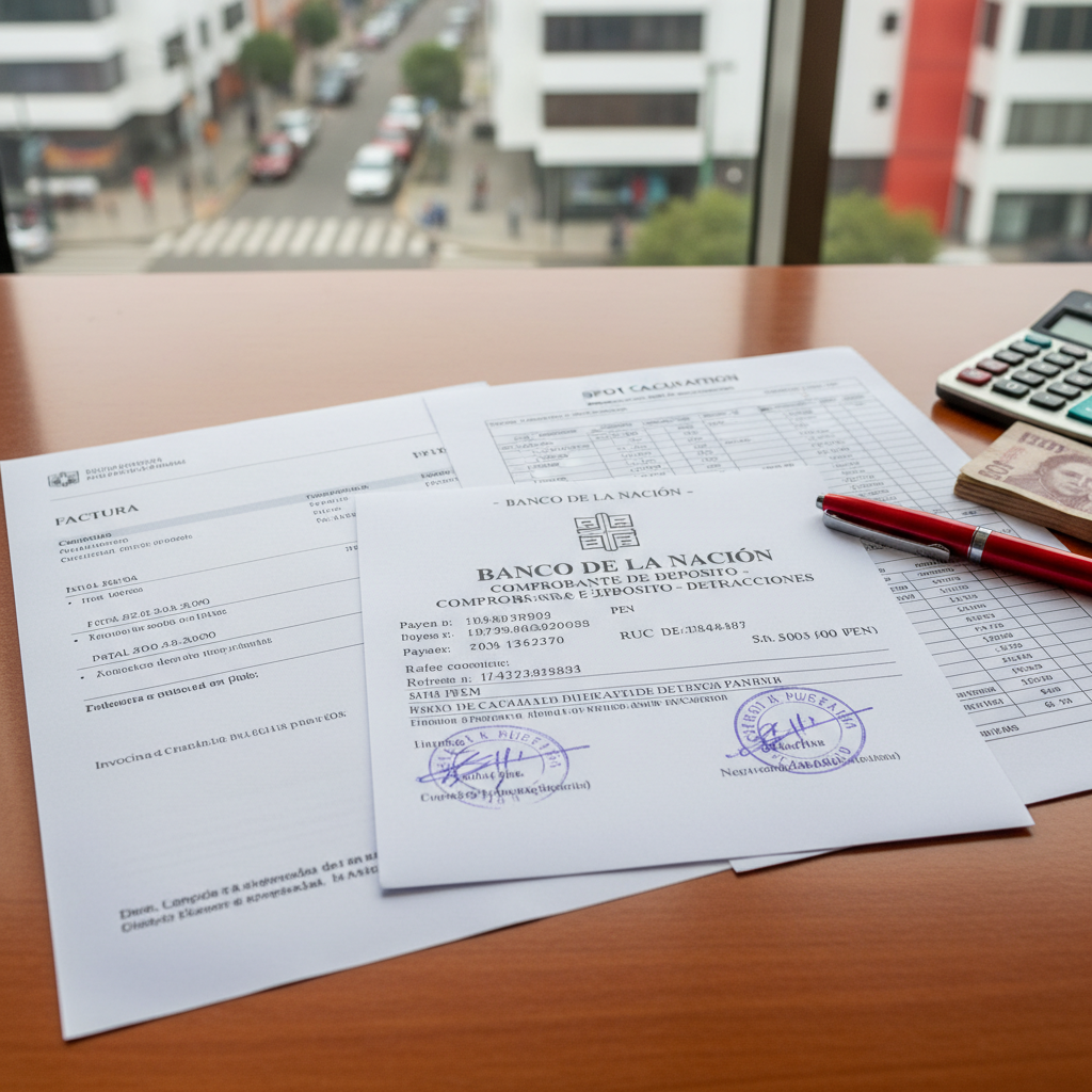 Detracciones en Perú: Cómo Funciona el SPOT, Tasas por Actividad y las Multas del 50% por No Detraer