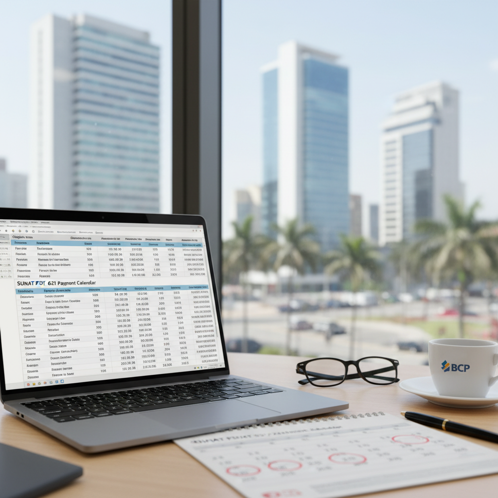 Flujo de Caja para MYPE en Perú: El Calendario Tributario de SUNAT y Cómo Proyectar 13 Semanas sin Quedar sin Liquidez