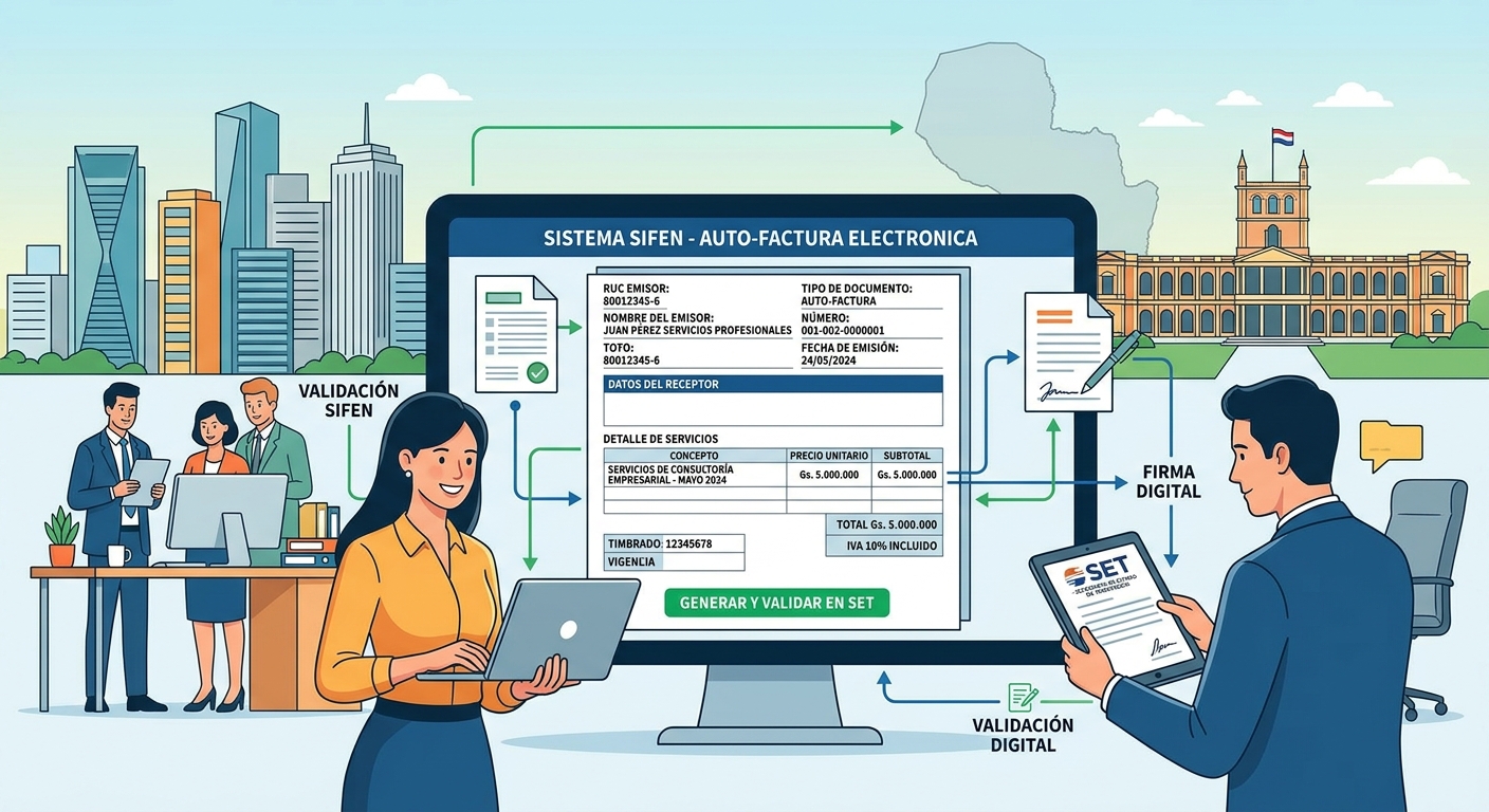 Autofactura electrónica en Paraguay: cuándo y cómo usarla