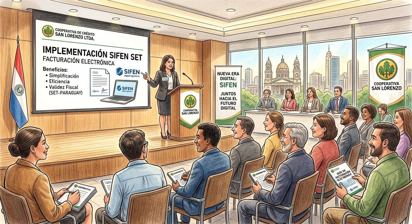 Cómo implementar facturación electrónica en cooperativas paraguayas