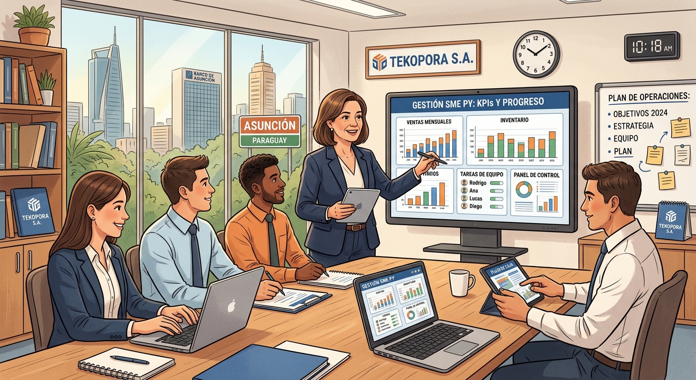 Gestión Empresarial Eficiente en Paraguay: Guía para Dueños de PyME