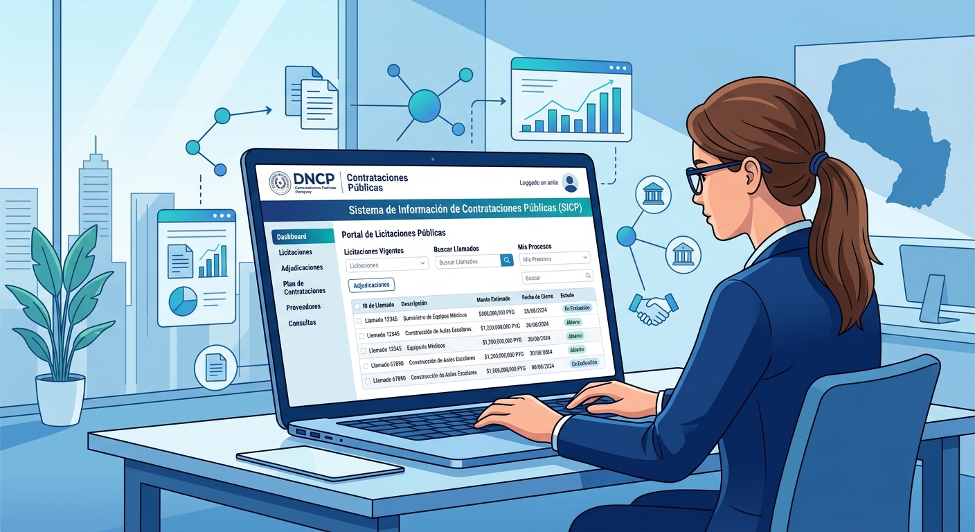 Vender al Estado Paraguayo: DNCP, Registro de Proveedores y las Modalidades de Contratación Pública