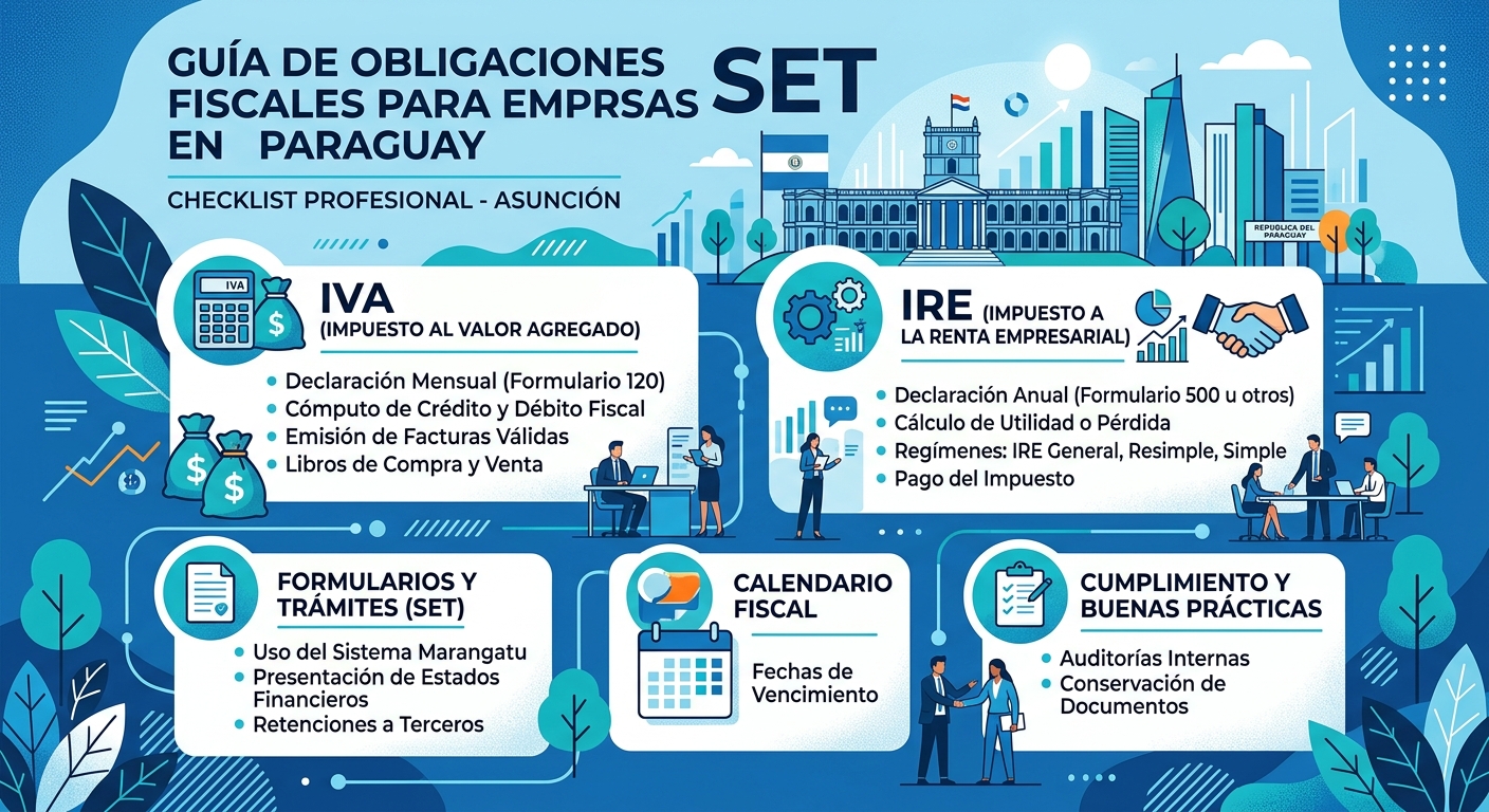 ¿Cuáles Son las Obligaciones Fiscales de una Empresa en Paraguay? Guía Completa