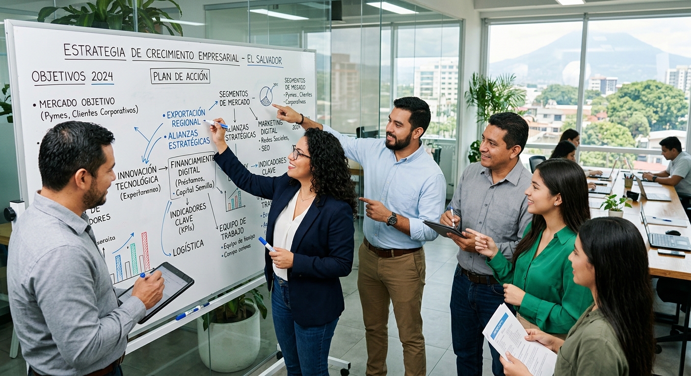 Estrategia y Crecimiento en El Salvador: Guía para Empresas en Crecimiento