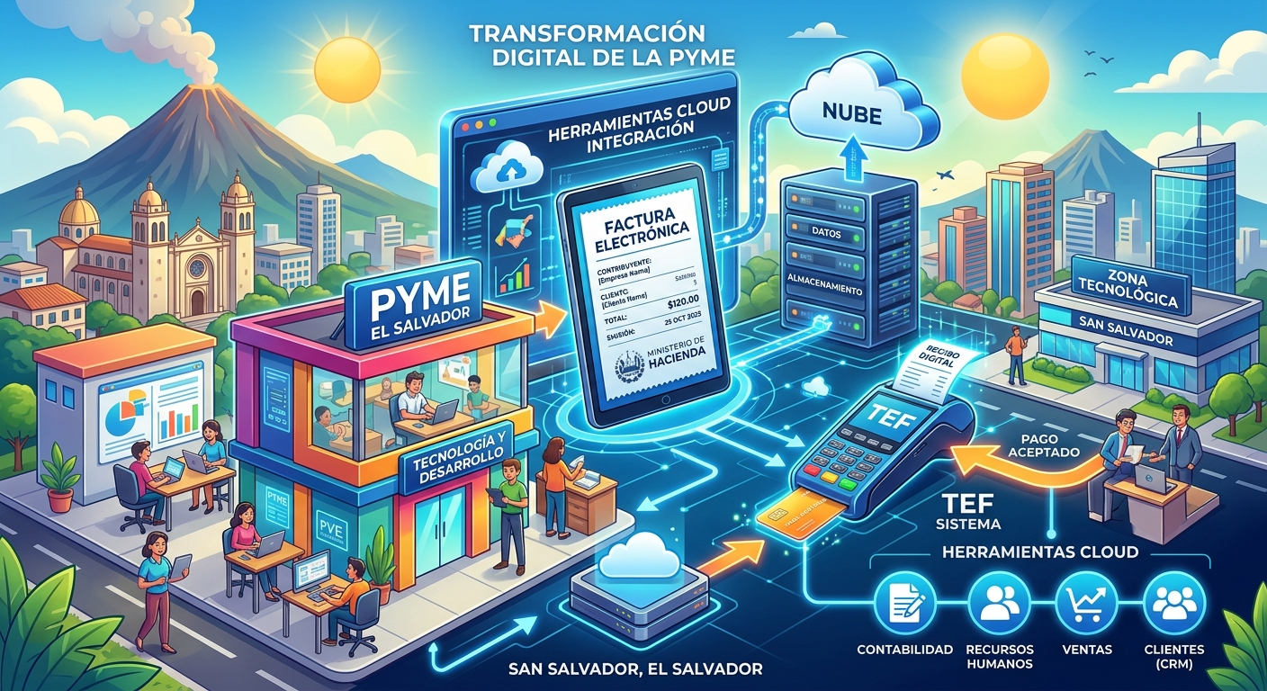 Transformación Digital en El Salvador: Por Qué el TEF del MH es el Punto de Partida de la Digitalización Empresarial