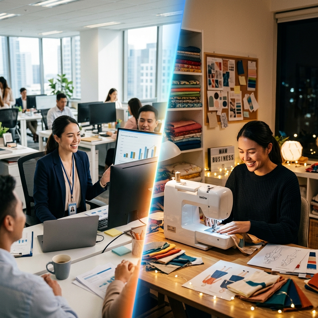 De Side Hustle a Full-Time Business: El Plan de Transición que Minimiza el Riesgo