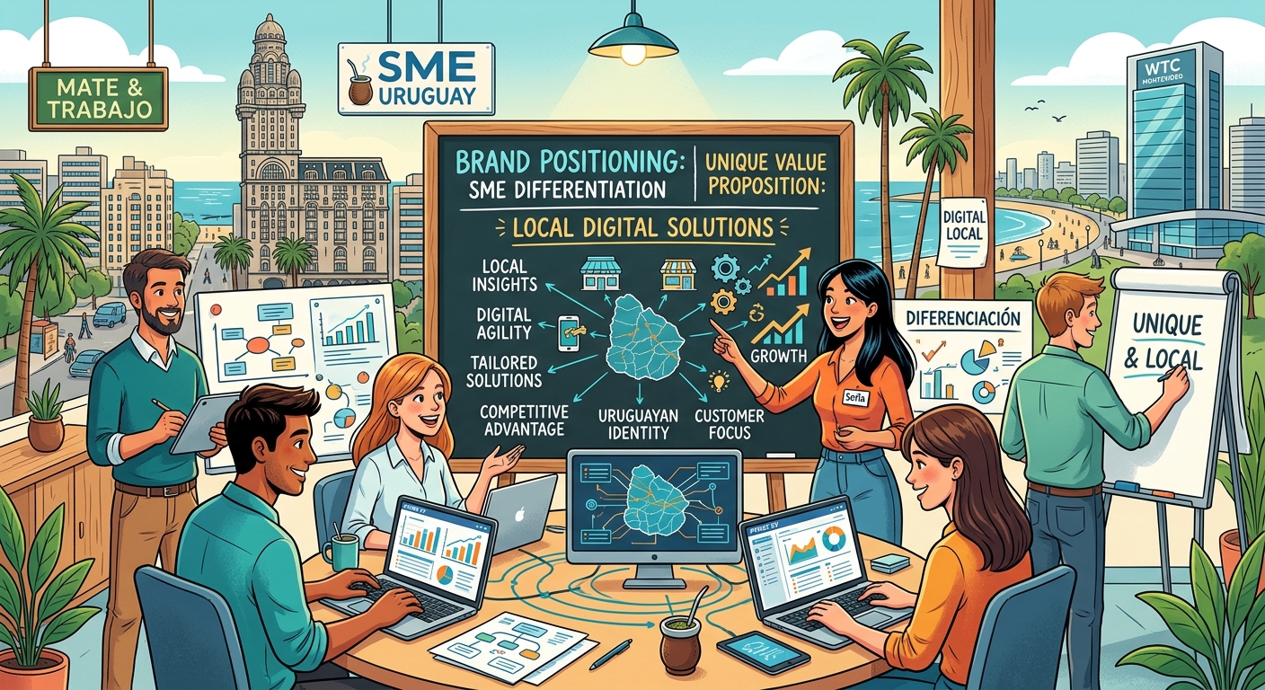 Posicionamiento de Marca en Uruguay: Cómo Diferenciarse en un Mercado Pequeño con Competidores Grandes