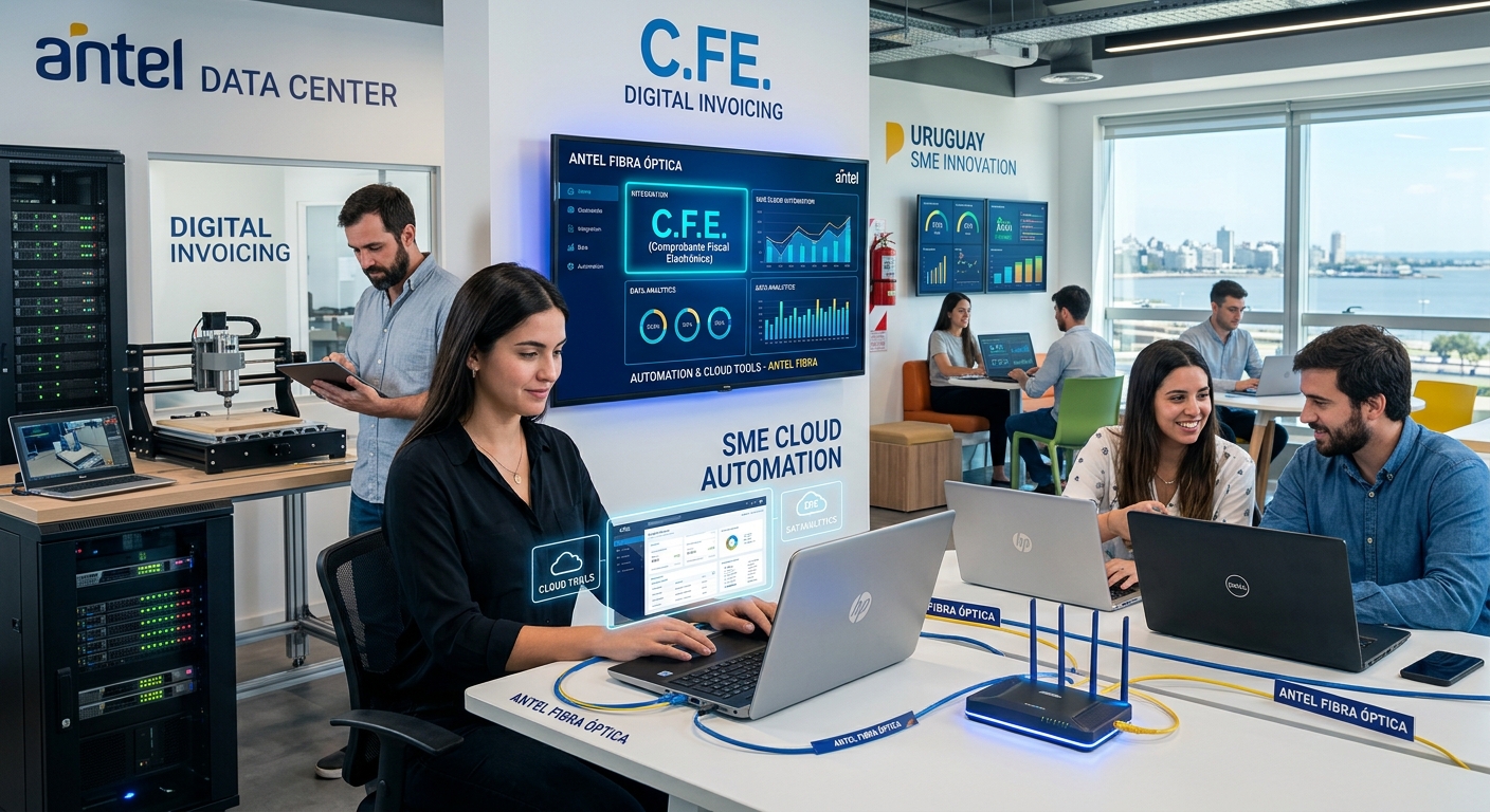 Transformación Digital de Empresas en Uruguay: Cómo Usar el CFE como Punto de Partida para Digitalizar todo su Negocio