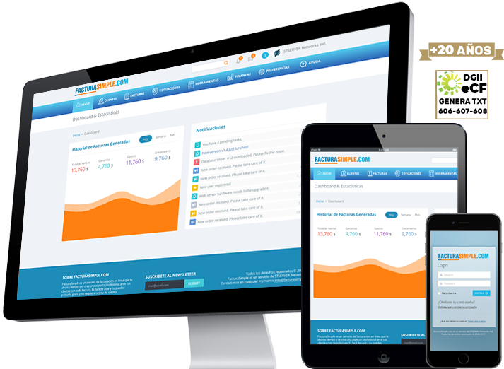 Sistema facturaci&oacute;n República Dominicana